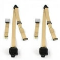 thumbnail image 1 of SafeTBoy 672743 Airplane 3 Point Tan Retractable Bucket Seat Belt Kit with 2 Belts for 1933-1957 Nash Ambassador, 1 of 1