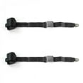 thumbnail image 1 of SafeTBoy  Airplane 2 Point Black Retractable Bucket Seat Belt Kit for Early Triumph 1946-1954 - 2 Belts, 1 of 1