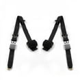 thumbnail image 1 of SafeTBoy  Airplane 3 Point Black Retractable Bucket Seat Belt Kit for VW Type 1 1958-1967 - 2 Belts, 1 of 1