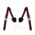 thumbnail image 1 of SafeTBoy  Airplane 3 Point Burgundy Retractable Bucket Seat Belt Kit for Buick Roadmaster 1957-1958 - 2 Belts, 1 of 1
