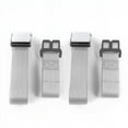 thumbnail image 1 of SafeTBoy  Chevy Impala 1971-1976 Airplane 2 Point Gray & Grey Lap Bucket Seat Belt Kit - 2 Belts, 1 of 1