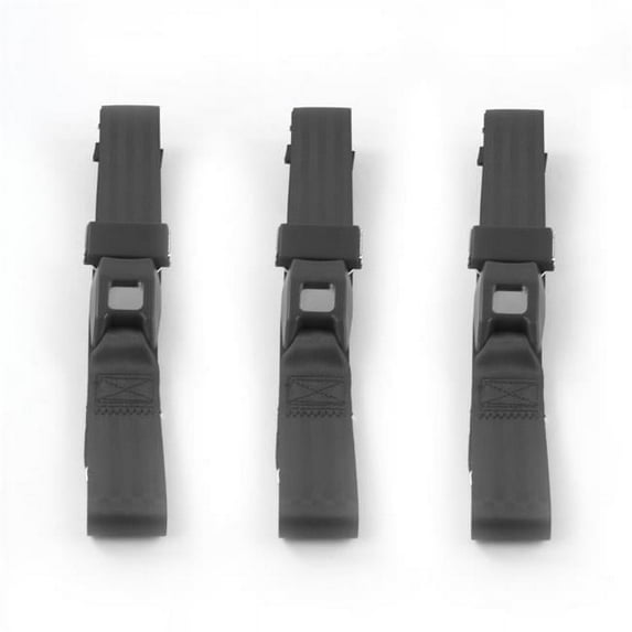 SafeTBoy Ford Falcon 1960-1963 Standard 2 Point Charcoal Lap Bench Seat Belt Kit - 3 Belts