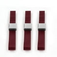 thumbnail image 1 of SafeTBoy  Ford Truck 1980-1986 F150 Airplane 2 Point Burgundy Lap Bench Seat Belt Kit - 3 Belts, 1 of 1