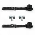 thumbnail image 1 of SafeTBoy  Standard 2 Point Black Retractable Bucket Seat Belt Kit with Bracketry for AMC Gremlin 1970-1979 - 2 Belts, 1 of 1