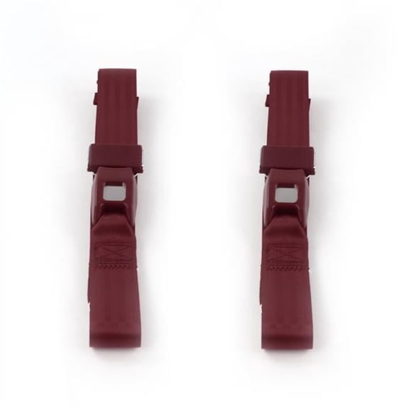 SafeTBoy Standard 2 Point Burgundy Lap Bucket Seat Belt Kit with 2 Belts for 1966-1970 Ford Falcon
