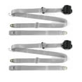 thumbnail image 1 of SafeTBoy  Standard 3 Point Gray Retractable Bucket Seat Belt Kit with Bracketry & 2 Belts for 1959-1960 Chevy Impala, 1 of 1