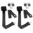 thumbnail image 1 of SafeTboy 692860 Ford Bronco 1966-1977 Standard 2 Point Black Retractable Bucket Seat Belt Kit with Bracketry - 2 Belts, 1 of 1