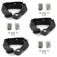 thumbnail image 1 of SafeTboy  Chevy Impala 1971-1976 Standard 2 Point Black Lap Bench Seat Belt Kit with Bracketry - 3 Belts, 1 of 1