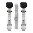 thumbnail image 1 of SafeTboy  Chevy Nova 1975-1979 Standard 3 Point Gray & Grey Retractable Bench Seat Belt Kit - 3 Belts, 1 of 1
