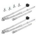 thumbnail image 1 of SafeTboy  Jeep Wagoneer 1963-1991 Standard 3 Point Gray & Grey Retractable Bucket Seat Belt Kit with Bracketry - 2 Belts, 1 of 1