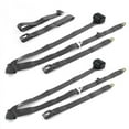 thumbnail image 1 of SafeTboy  Jeep Willys 1944-1952 Standard 3 Point Charcoal Retractable Bench Seat Belt Kit - 3 Belts, 1 of 1