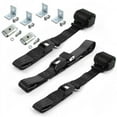 thumbnail image 1 of SafeTboy  Standard 2 Point Black Retractable Bench Seat Belt Kit with Bracketry for 1982-1994 Chevy S10 Blazer - 3 Belts, 1 of 1