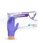 SafeWay Premium Nitrile Disposable Exam Gloves, 2X Large, 200/Box Ambidextrous Gloves with Textured Fingertips, Food & Medical-Grade for Cooking, Cleaning, and Pet Care
