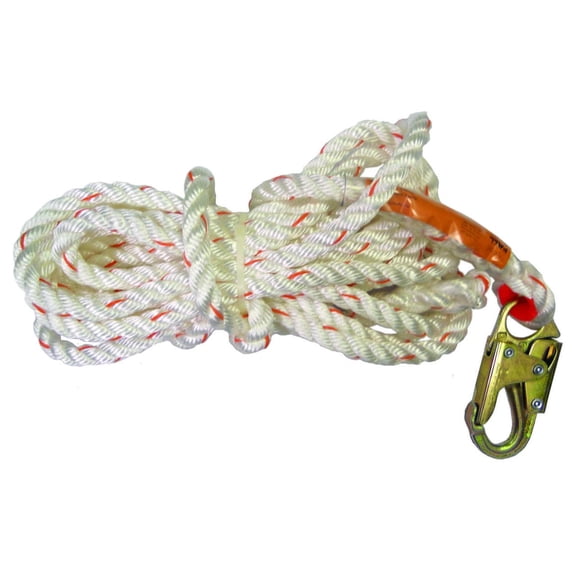 SafeWaze FS700-75 5/8" Rope Lifeline / 75'