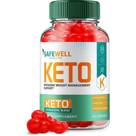 SafeWell Health Keto ACV Gummies - Official - Keto Safe Well ACV Advanced Formula Plus Apple Cider Vinegar Dietary Supplement B12 Beet Root Juice 60 Gummies
