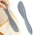 thumbnail image 1 of Safeglitz 1 Pack Multipurpose Everyday Use Spreader, Small Soft Touch Handle Kitchen Tool for Condiments and Dips, Hygienic One Piece Construction, Sweden Designed, Saves Cleaning Time, Grey, 1 of 9