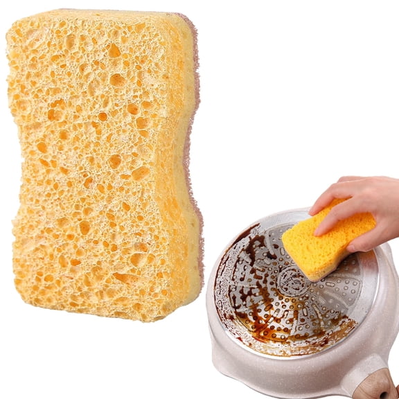 Safeglitz 2026 New Cleaning Sponges Eraser, Multi-Functional Eraser, Shower & Tub Scrubber Sponge for Kitchen, Bathroom, Sink, Floor & Home Cleaning (1Pcs)
