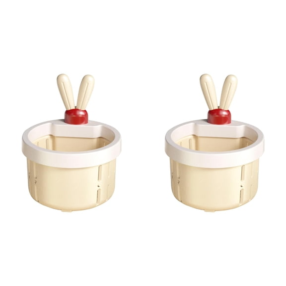 Safeglitz 2Pcs Cactus Sink Drain Strainer – Press-to-Dump Kitchen Sink Filter Basket, 3 Inch Food Residue Collector with One-Press Lifting Stopper, Multifunctional Waste Catcher for Home