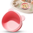 thumbnail image 1 of Safeglitz Baby Suction Bowl Set - 304 Stainless Steel with Removable Silicone Bottom, Non-Slip for Self Feeding, 1 of 8
