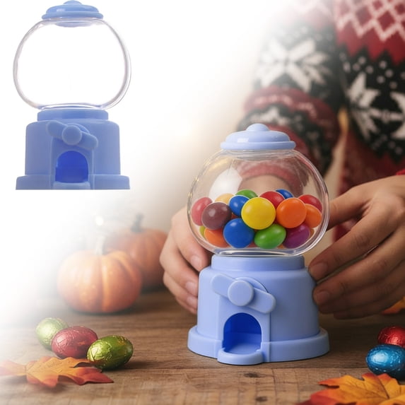 Safeglitz Candy Dispenser Toy with Thank You Cards, Bubble Machine Design for Birthday Party Favors, Interactive Fun for Kids' Classroom Exchanges or Goodie Bags, 12 Pack