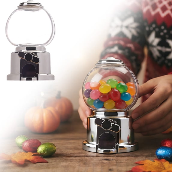 Safeglitz Candy Dispenser Toy with Thank You Cards, Bubble Machine Design for Birthday Party Favors, Interactive Fun for Kids' Classroom Exchanges or Goodie Bags, 12 Pack