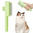 thumbnail image 1 of Safeglitz Cat Combs with Release Button - Detangling Grooming Brushes for Cats & Kittens Cleaning Cat Hair, 1 of 9