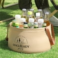 thumbnail image 1 of Safeglitz Foldable Foot Soaking Tub with Handles - Plastic Foot Basin with Massage Points, Portable Laundry Basket for Travel, Camping, 1 of 9