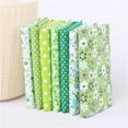 thumbnail image 1 of Safeglitz Cotton Fabric Squares 7-Pack 25x25cm - Eco-Friendly Patchwork Bundles for Quilting, Sewing, DIY Crafts, Soft And Breathable Pre-Cut Fabric for Beginners, Multicolor, 1 of 4