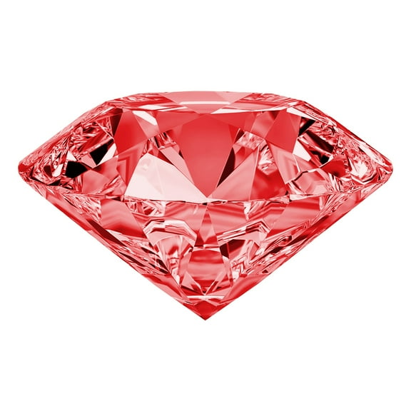 Safeglitz Crystal Diamond Paperweight（Jewels Style）, for Wedding Decorations/Christmas Centerpieces/Home Decor/Gift, 50Mm (2Inch),50Mm Decorative Red Diamond