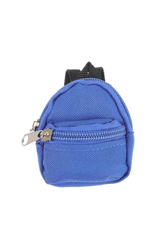 Mini Backpack Keychain Wristlet Pouch Small Change Coin Purse Cute Zipper Wallet For Women/Men Airpods Cosmetics(1Pcs)