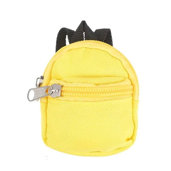 Safeglitz Mini Backpack Keychain Wristlet Pouch Small Change Coin Purse Cute Zipper Wallet For Women/Men Airpods Cosmetics(1Pcs)