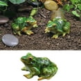 thumbnail image 1 of Safeglitz Mini Frog Resin Statue Ornaments–Indoor/Outdoor Decor, Fits Gardens, Patios, Yards, Fairy Gardens,Micro-Landscape Simulation Frog Ornaments, 1 of 7