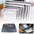 thumbnail image 1 of Safeglitz Mini Oven Pan with Non Stick Surface, Small Baking Sheet for Toaster Oven Reduces Oil Need, Perfect for Personal Pizzas and Reheating Leftovers, 1 of 9