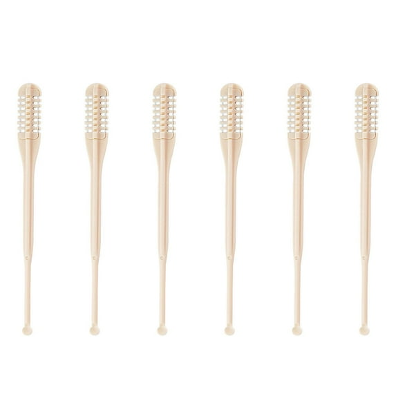 Safeglitz Nasal Hair Cutter 4/6Pcs 2 in 1 Nasal Hair Cutter Nostril Hair Remover tool Double Nose Hair Manual 360° Rotating Nose Hair Trimmer with Ear Portable Nose Hair for Women Men Nasal Hair