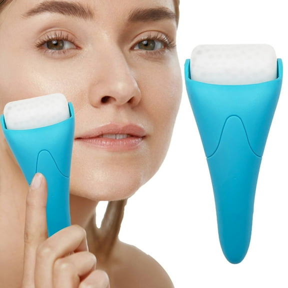 Safeglitz Physical Ice Compress Facial Roller - Cold Massage Instrument with Ice Head