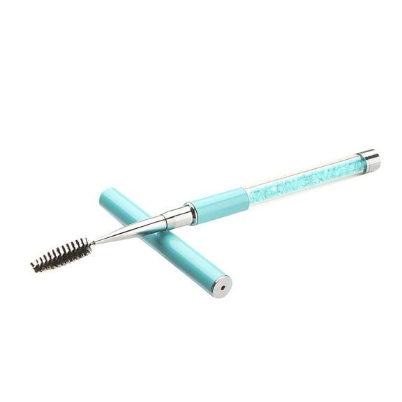 Safeglitz Portable Eye Brushes - Mascara Applicators for Eyebrows & Eyelashes