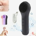 thumbnail image 1 of Safeglitz Rechargeable Heated Silicone Facial Brush - Vibrating Exfoliating & Deep Cleansing Massage Tool, 1 of 9