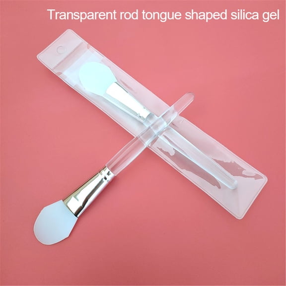 Safeglitz Silicone Facial Mud Brush - Hairless Applicator for Face Masks, Makeup Beauty Tool