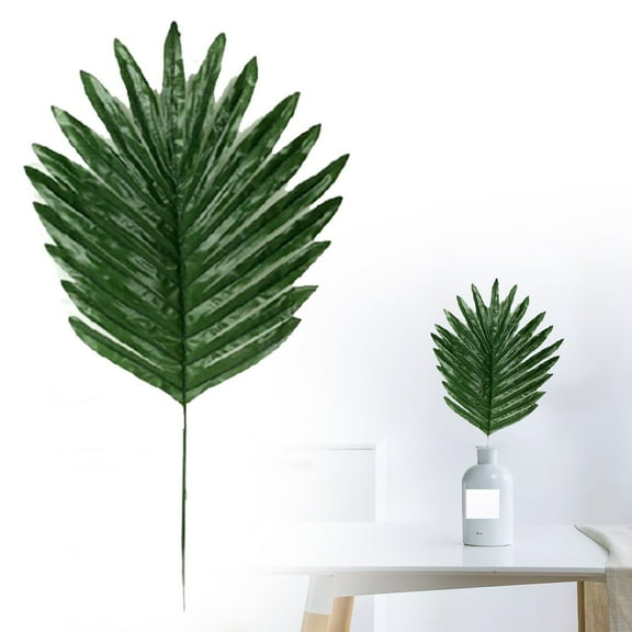 Safeglitz Simulated Artificial Leaf Decor – Personalized home decor for bathrooms & lamps, leaf-shaped artificial decorations 3PC Monstera Leaf Decoration Simulation Leaf Areca Palm