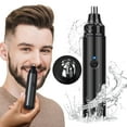 thumbnail image 1 of Safeglitz USB Rechargeable Electric Nose & Ear Hair Trimmer - For Men, Powerful Remover with Precision, 1 of 9