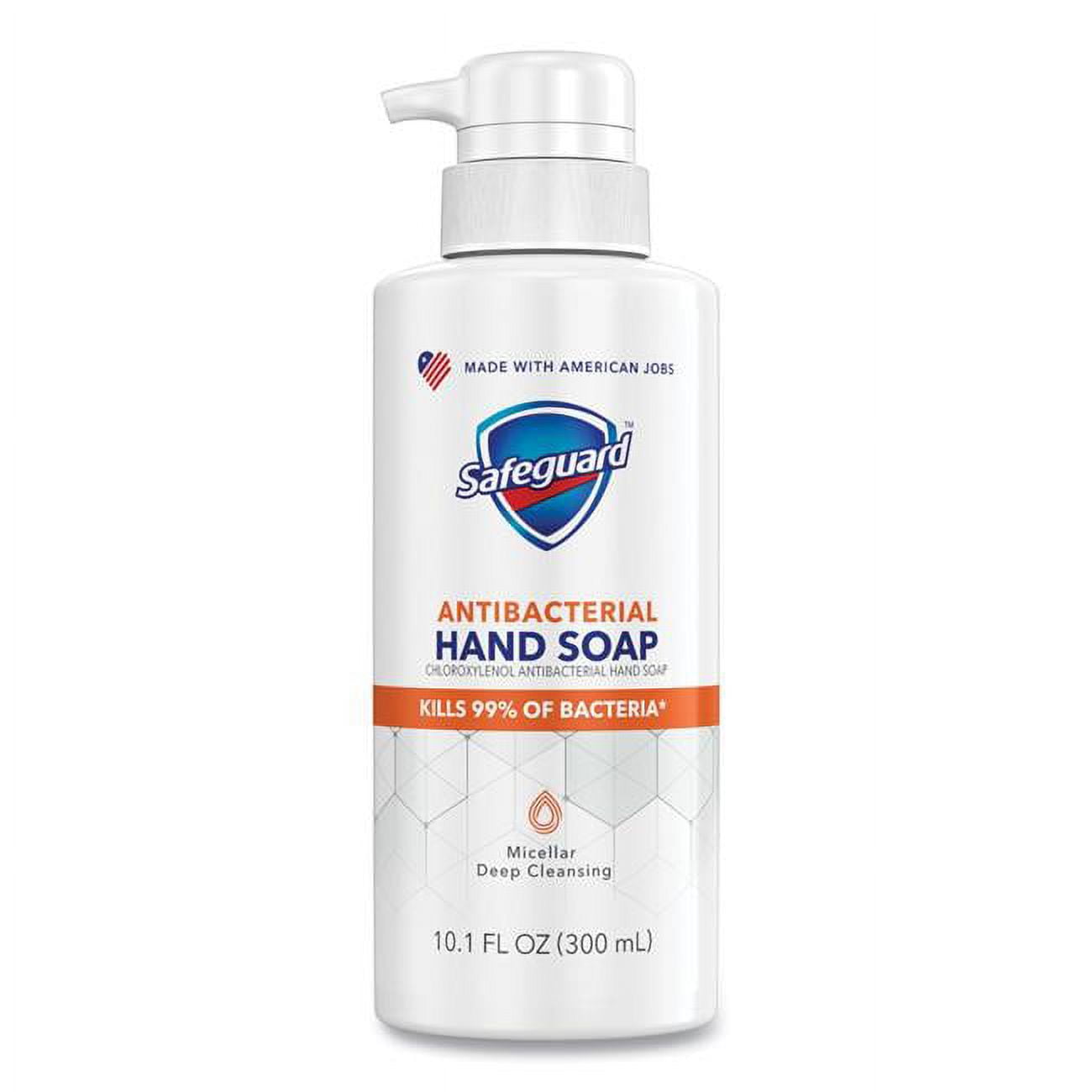 Safeguard Antibacterial Liquid Hand Soap Fresh Clean Scent 10.1 oz Pump Bottle 26335EA