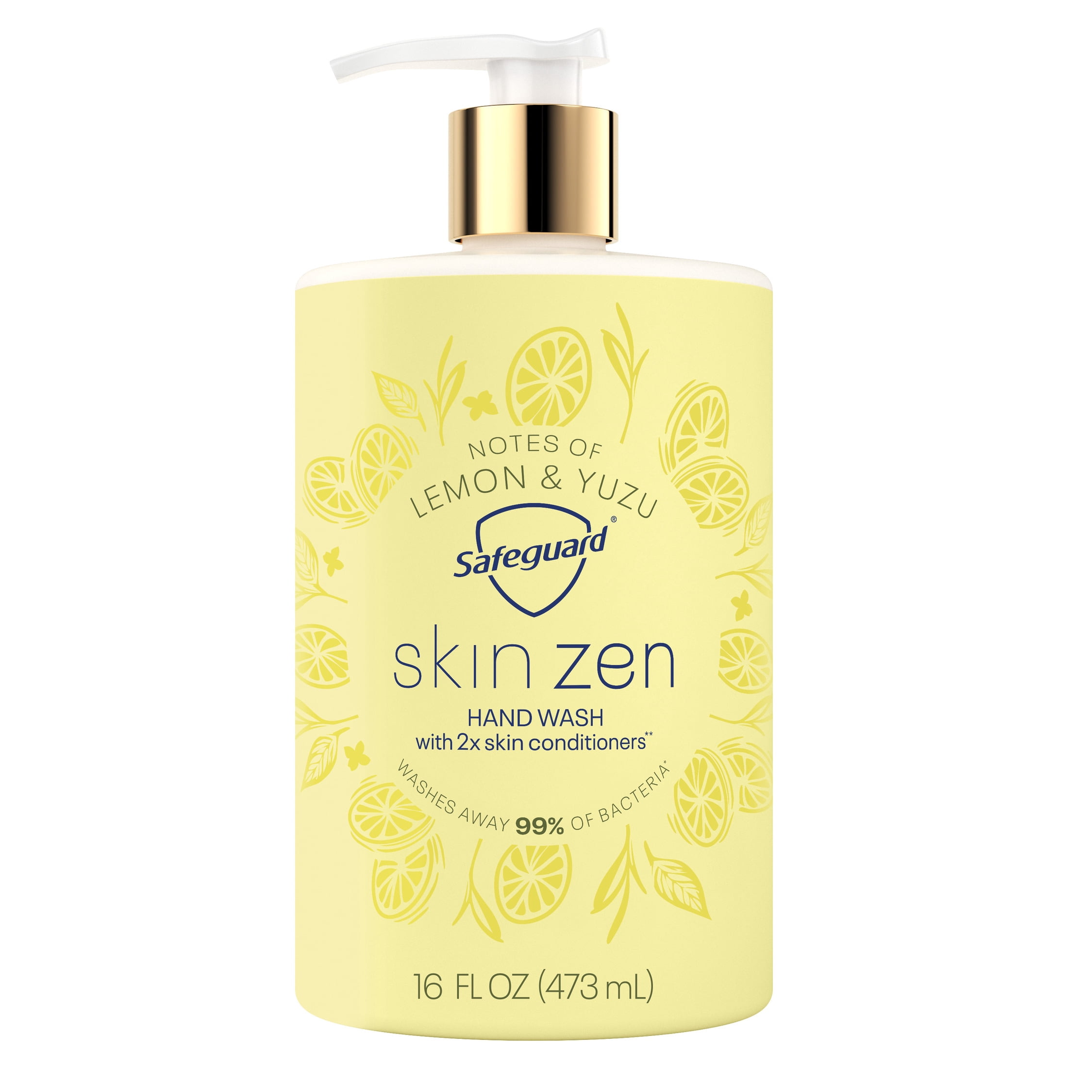 Safeguard Skin Zen Hand Wash — Lemon & Yuzu 16 fl oz / 473 mL product package
