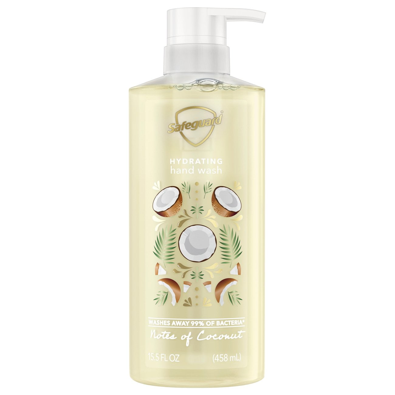 Safeguard Hydrating Hand Wash - Notes of Coconut - 15.5 oz (Packaging May Vary)