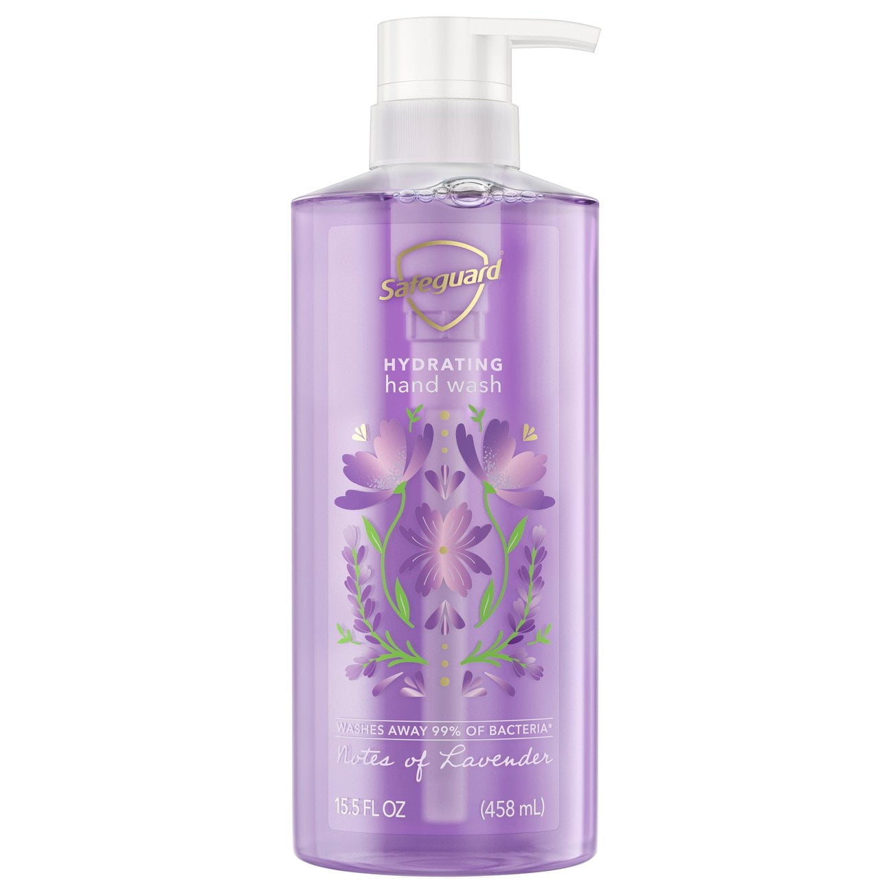 Safeguard Hydrating Hand Wash - Notes of Lavender - 15.5 oz (Packaging May Vary)