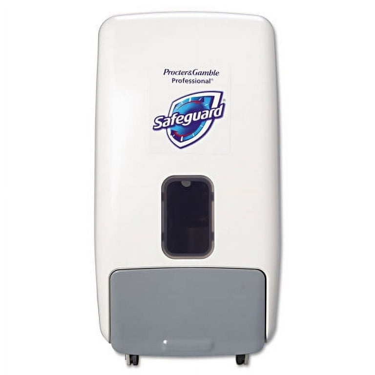Foam Hand Soap Dispenser, 1,200 mL, White/Gray Foam Hand Soap Dispenser, 1,200 mL, White/Gray