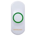 thumbnail image 1 of Safeguard Supply LRA-PBTX-L Wireless Doorbell Button Transmitter, White, 1 of 6