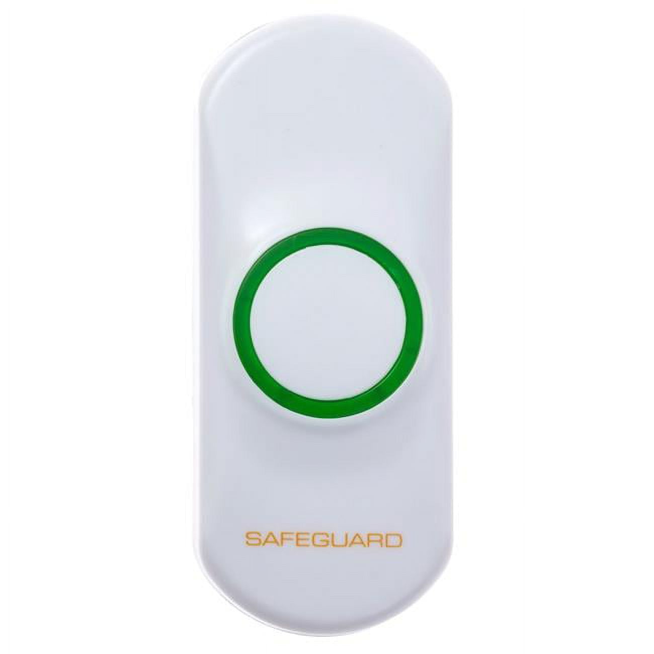 Safeguard Supply LRAPBTXL Wireless Doorbell Button Transmitter, White
