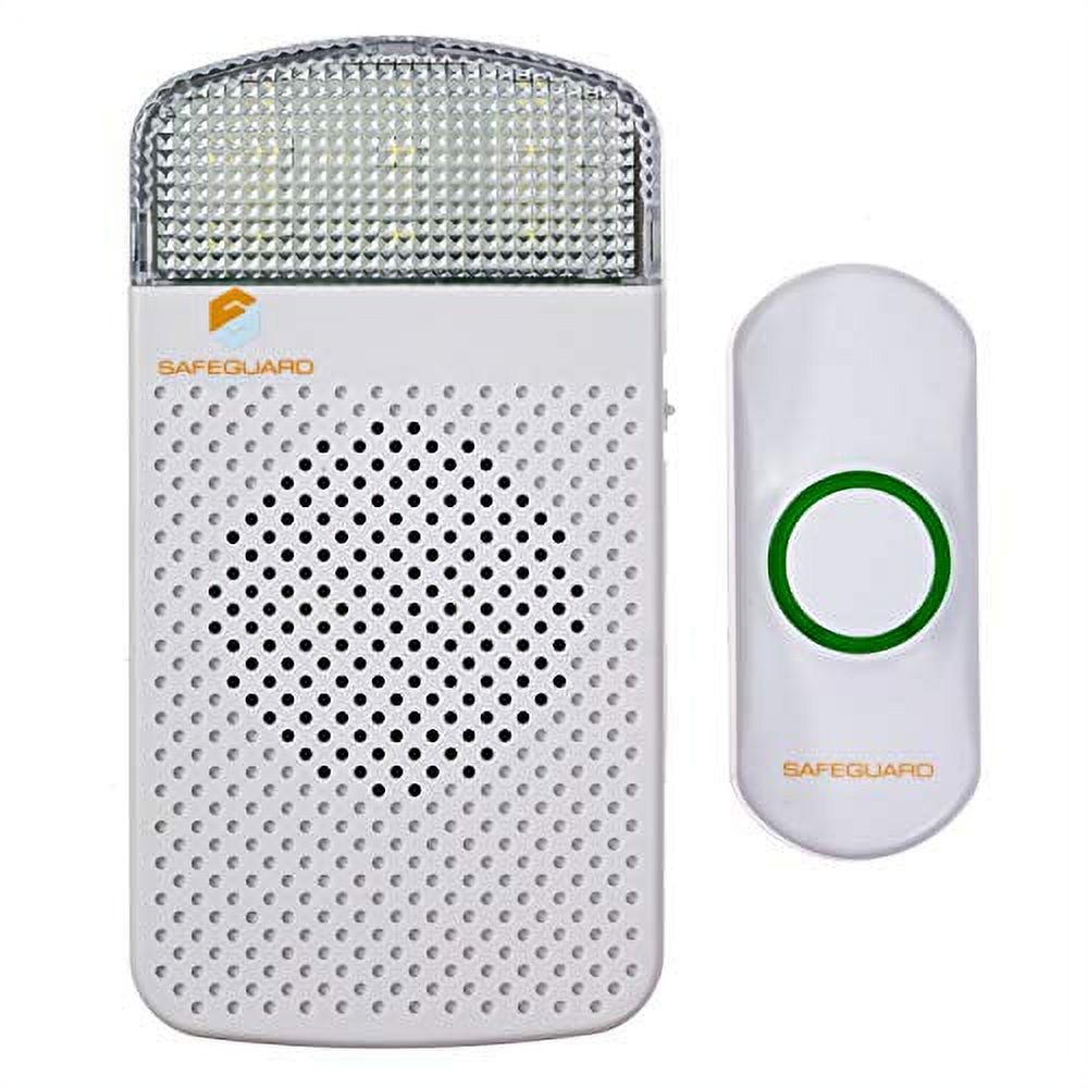 Safeguard Supply Wireless Doorbell Kit 1000' Range Plug In Doorbell