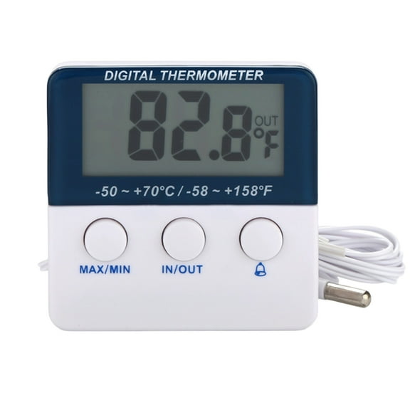 Safeguard Your Food with Monition Alarm and Max Min Temperature Thermometer