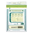 thumbnail image 1 of SafeLOK Deposit Bag, 9 x 12, 2 mil Thick, Plastic, White/Gray, 100/Pack, 1 of 1